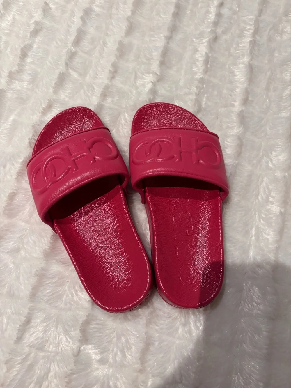 JIMMY CHOO SLIDES SIZE 34